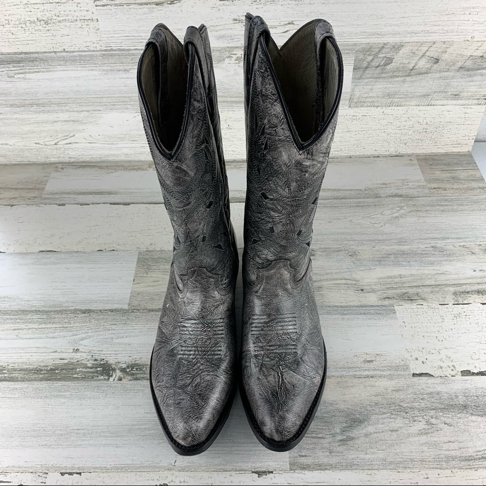Rockin Leather Western Boots Men’s
